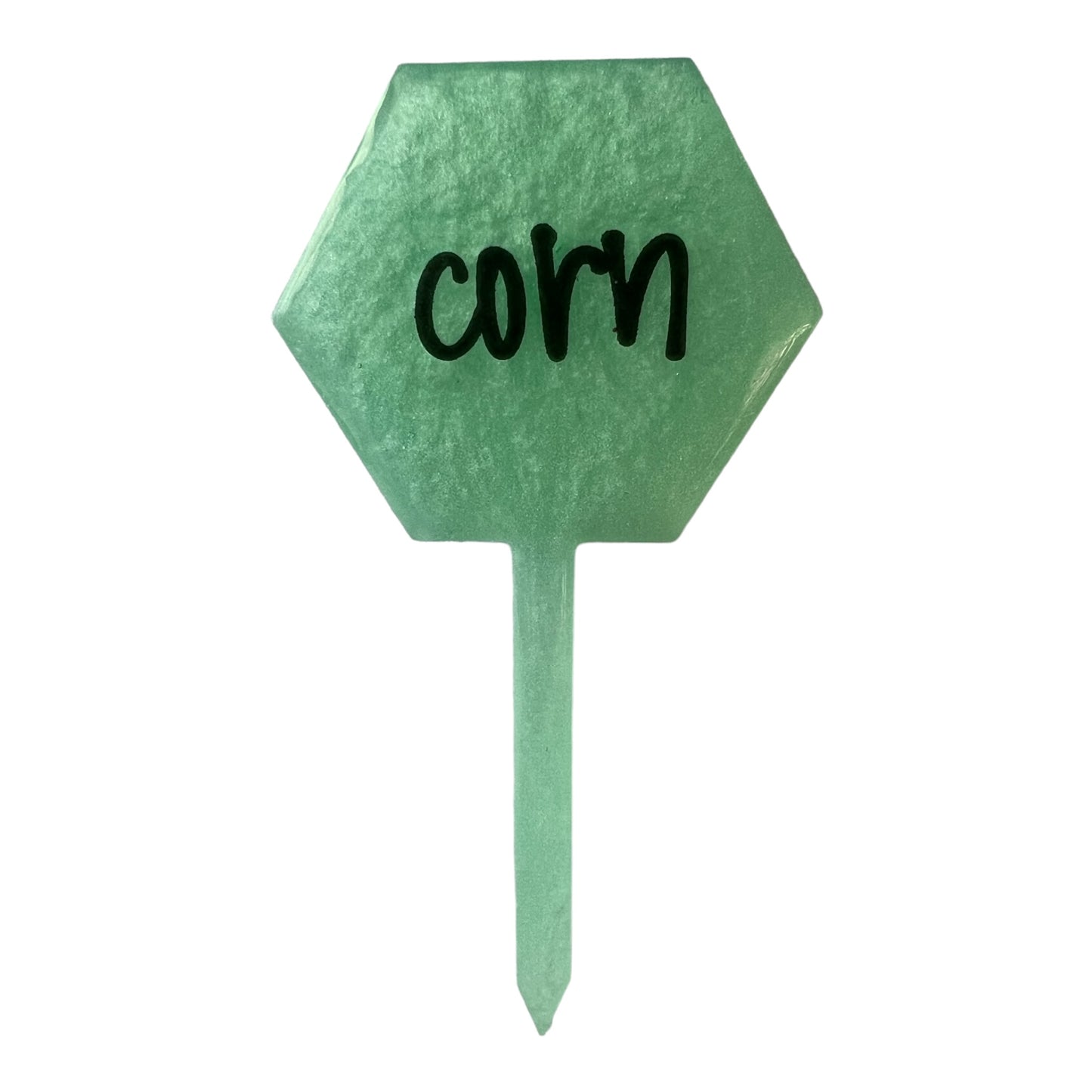Resin Plant Label - Corn