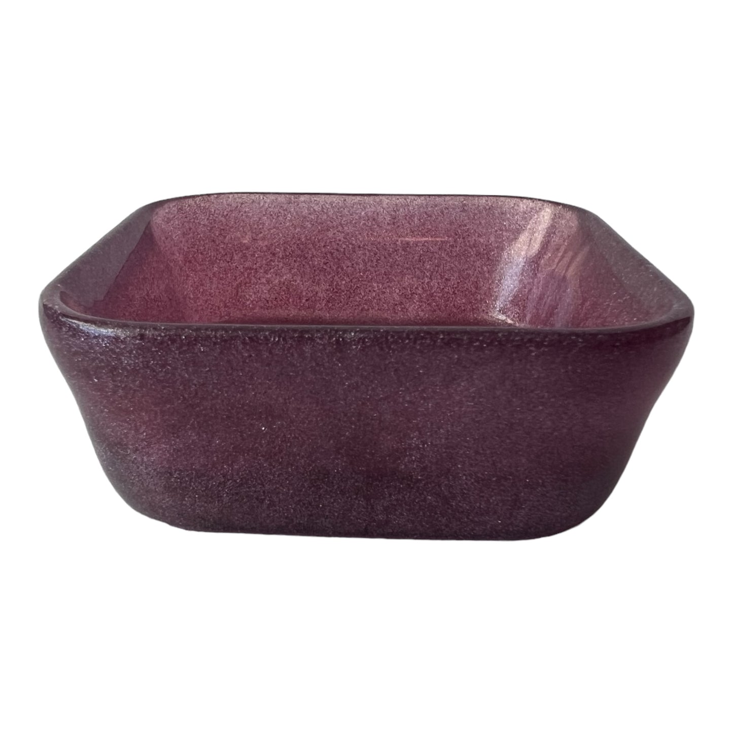 Square Trinket Tray - Purple Shimmer