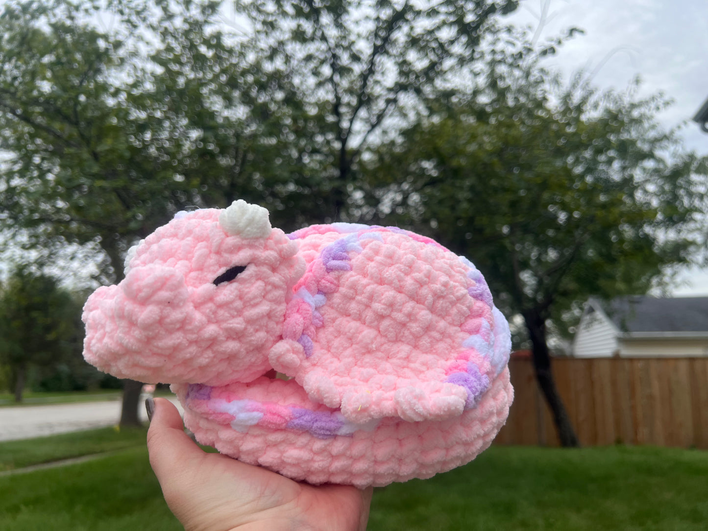Sleeping Dragon - Lt. Pink