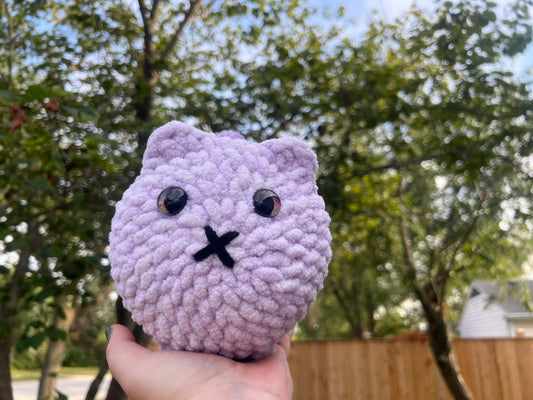 Loaf Cat (Lg) Purple