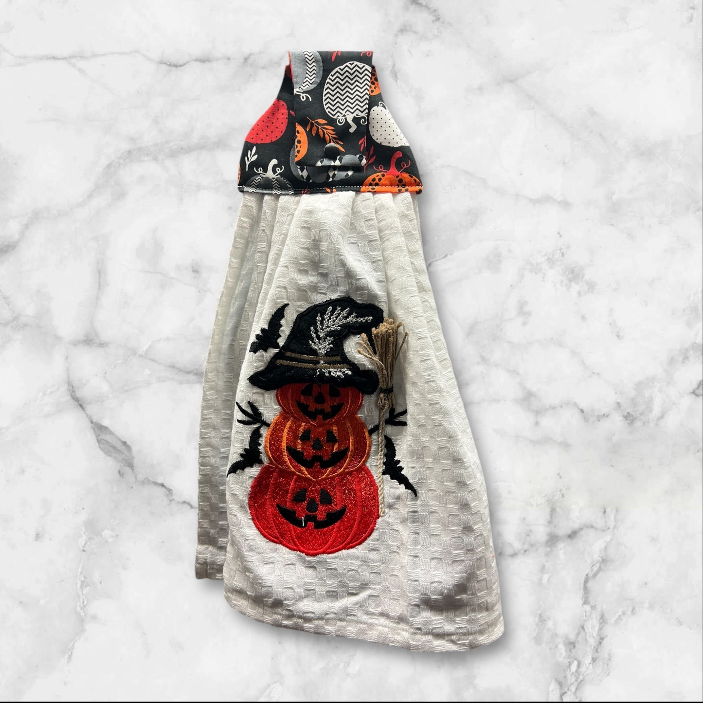 Set of 2 Halloween Hanging Towels