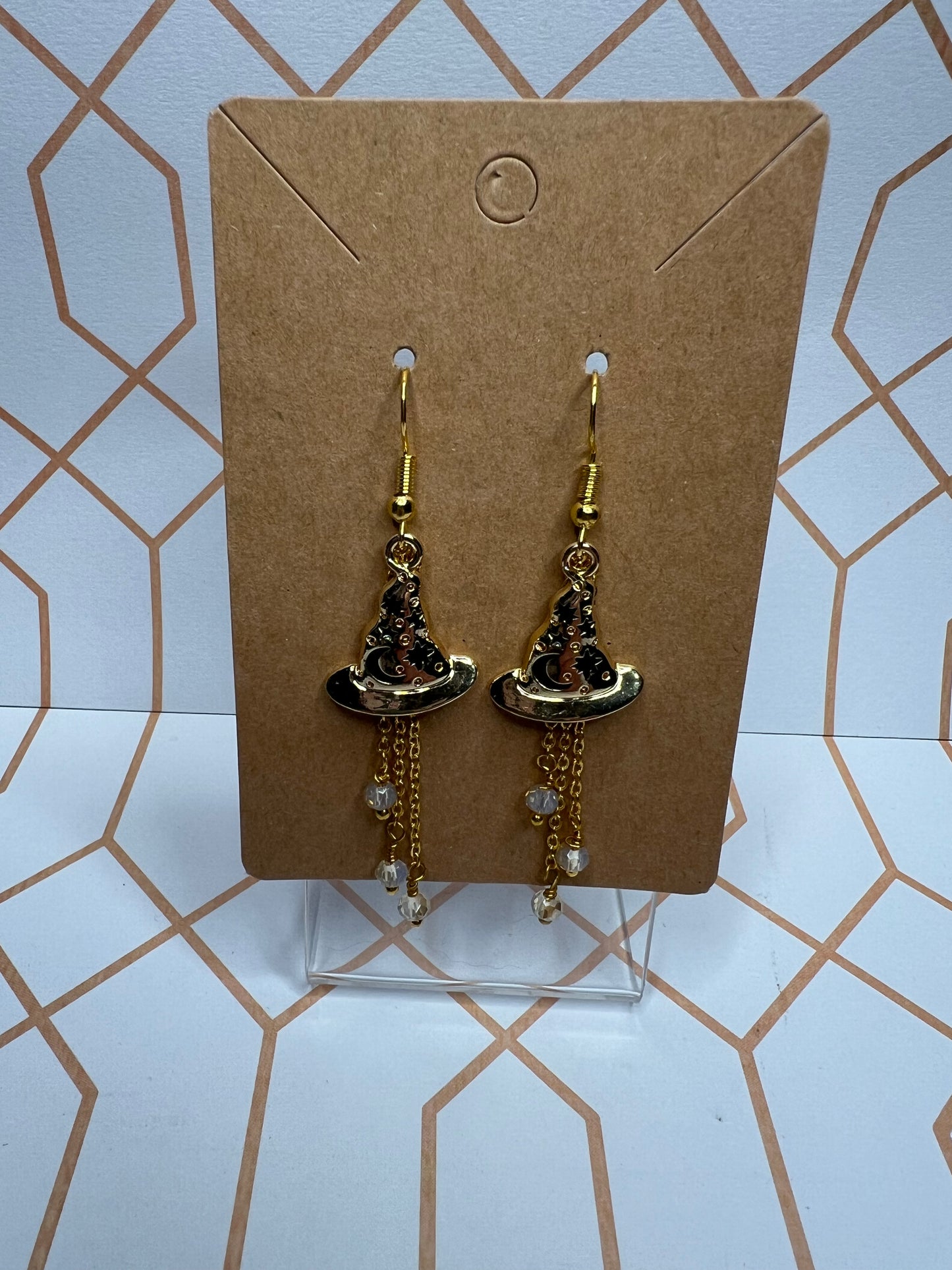 Magic Hat Dangle Earrings