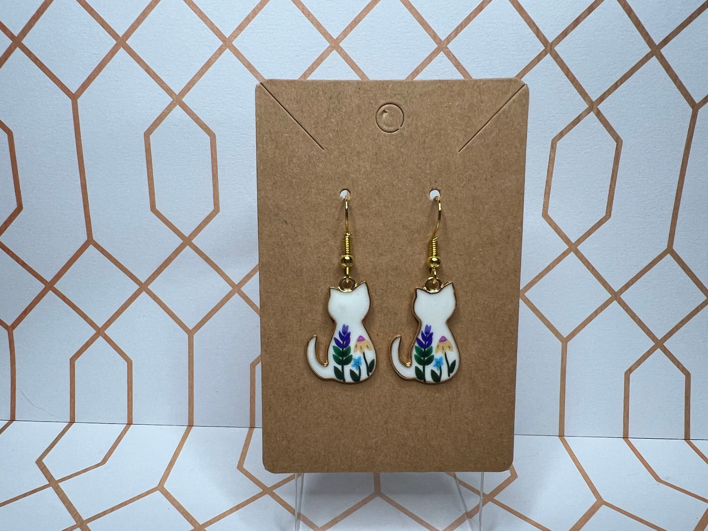 Cat Silhouette Earrings