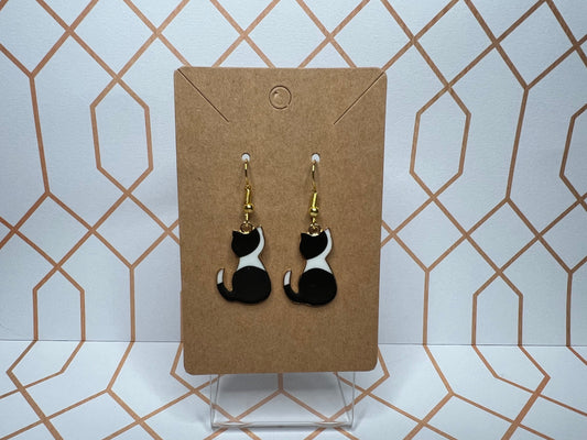 Cat Silhouette Earrings