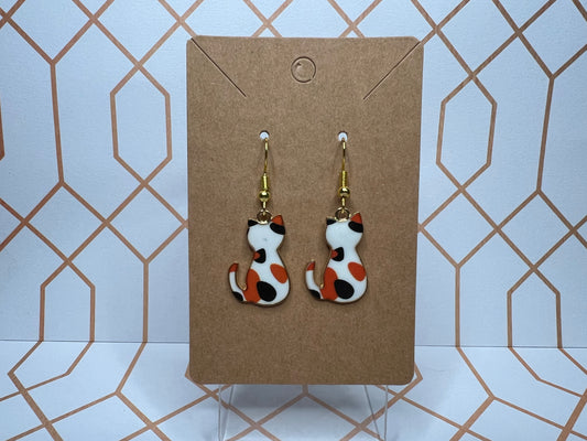 Cat Silhouette Earrings