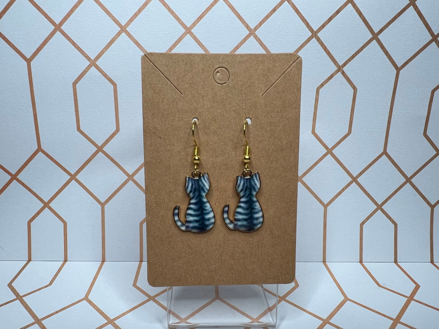 Cat Silhouette Earrings