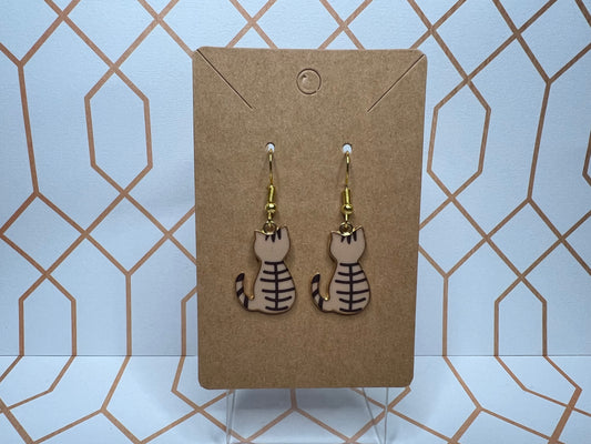 Cat Silhouette Earrings