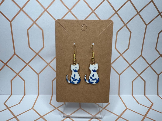 Cat Silhouette Earrings