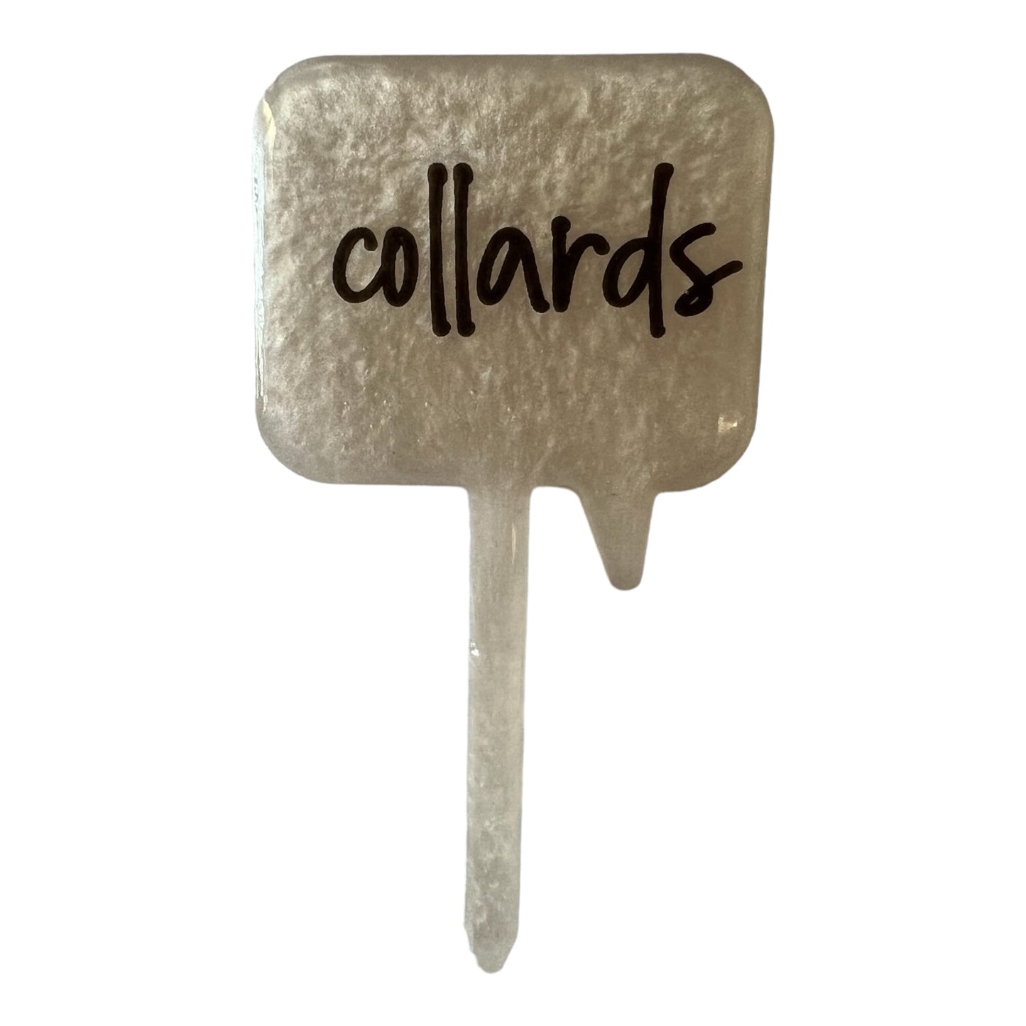 Resin Plant Label - Collards