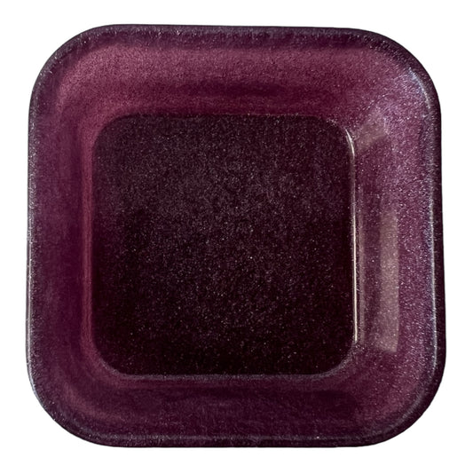 Square Trinket Tray - Purple Shimmer