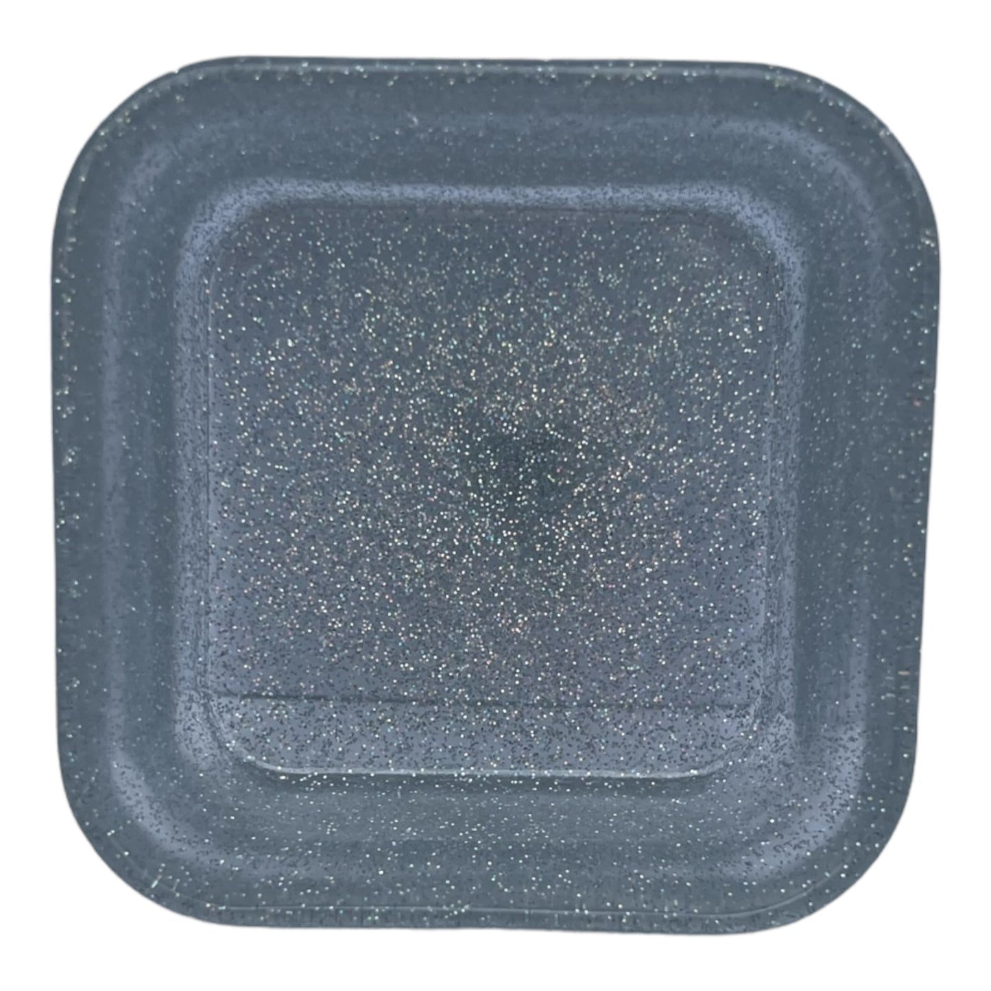 Square Trinket Tray - Holographic Sparkle