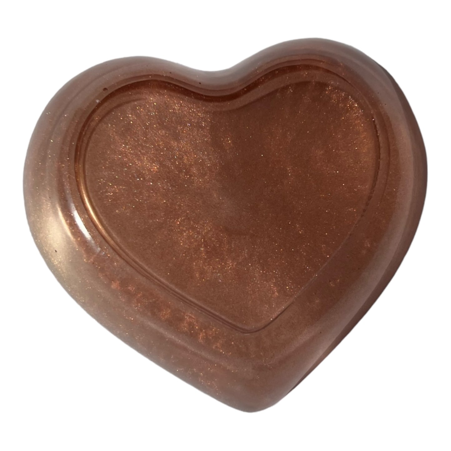 Heart Trinket Tray - Maroon