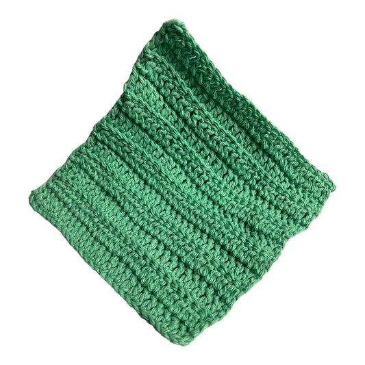 Cotton Dish Cloth - Light Green