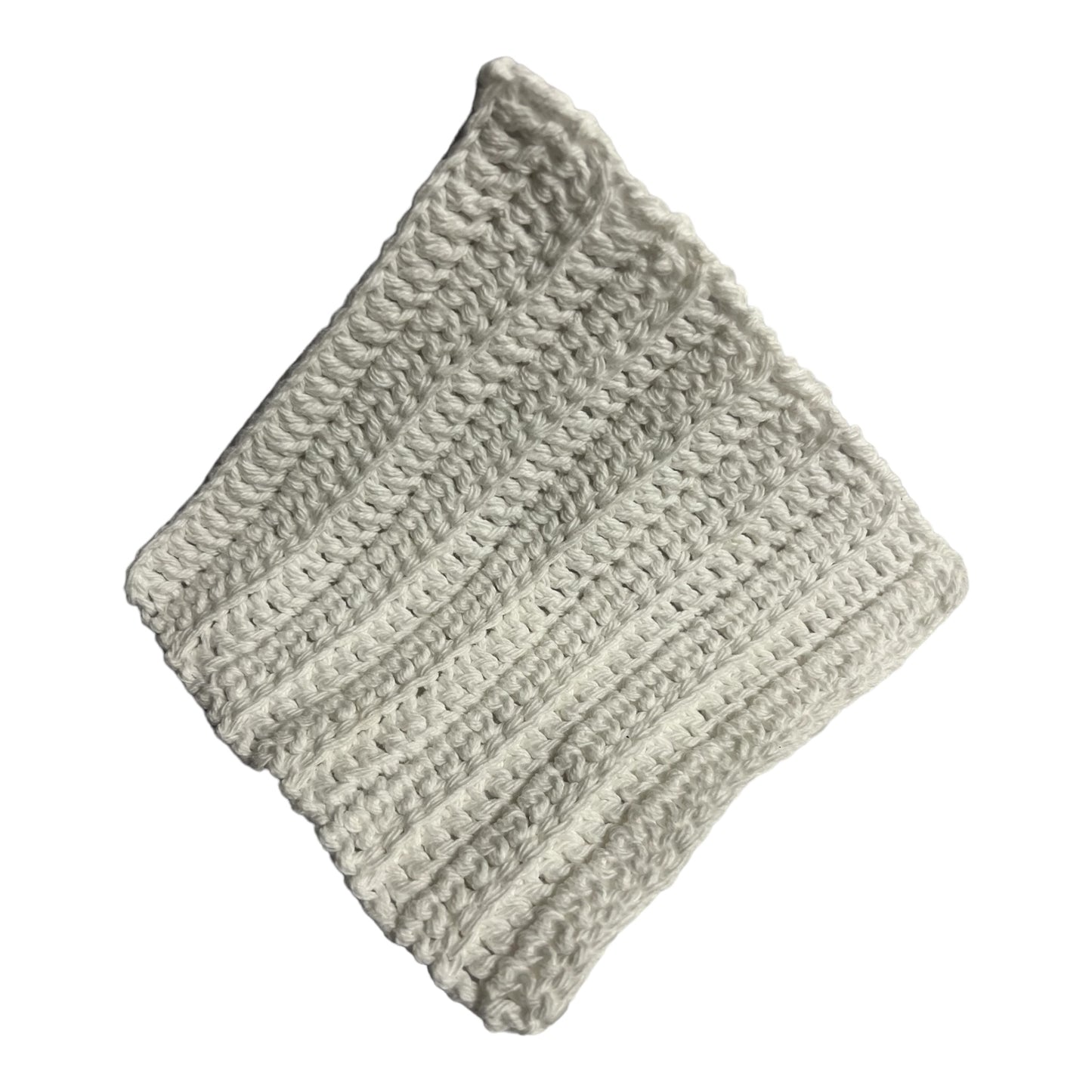 Cotton Dish Cloth - White