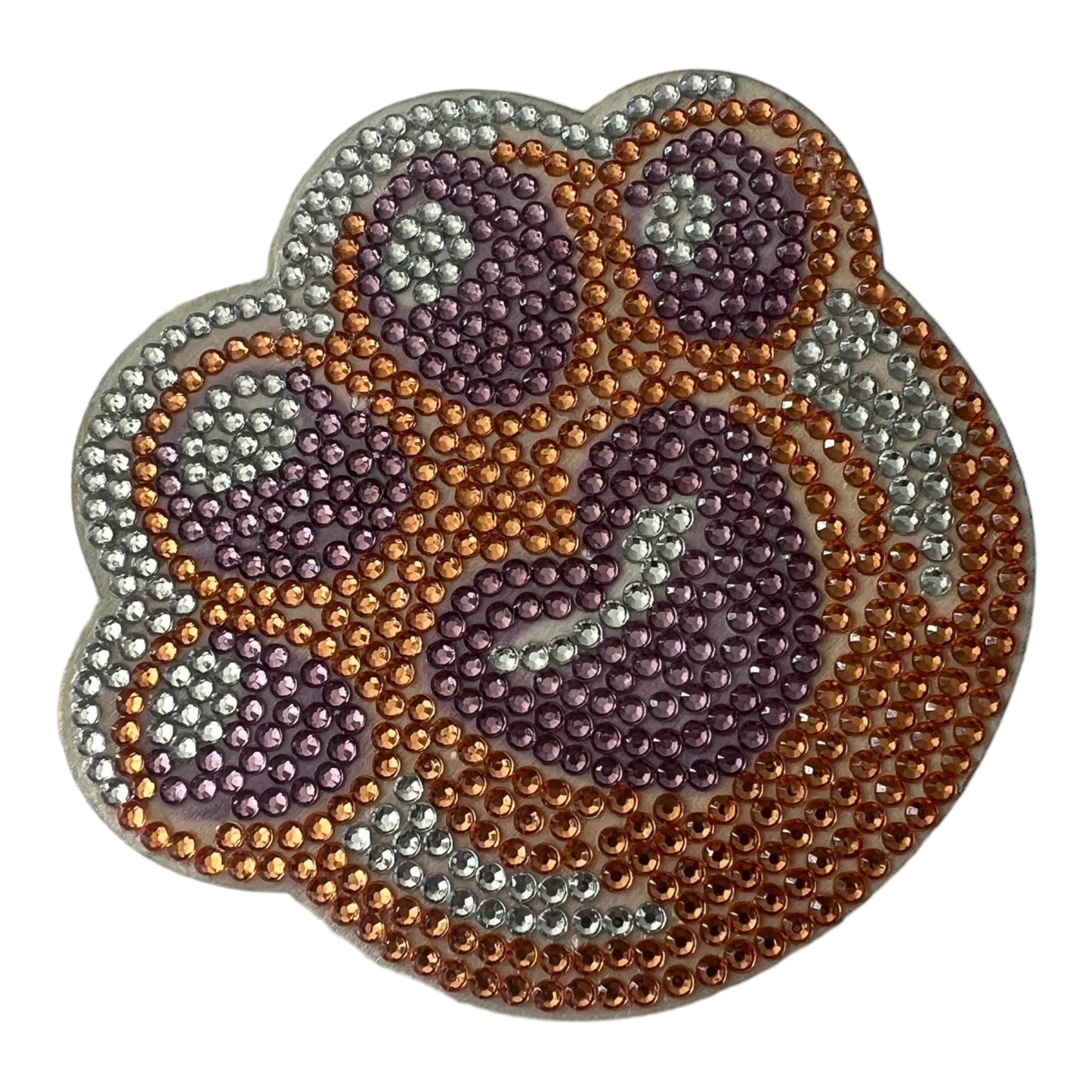 Diamond Painted Coasters - Paw Prints